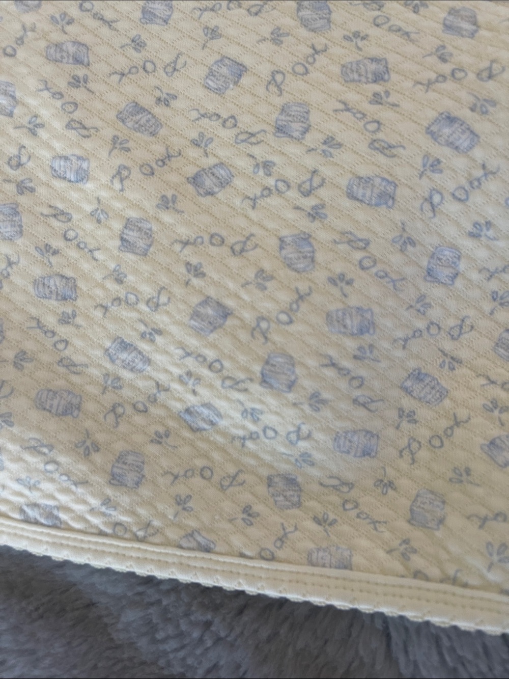 Vintage Walt Disney World Winnie The Pooh Baby Blanket - Picture 13 of 13